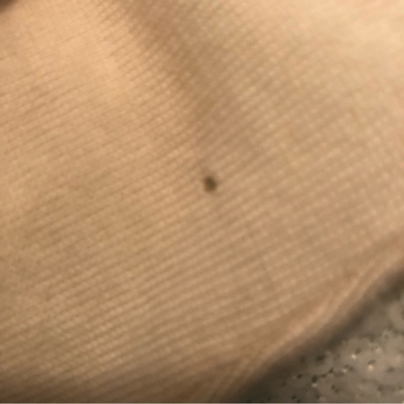 Tommy Bahama Wool Scoop Neck Sweater Sparkly Sequins Long Sleeve Ivory Size M - Picture 6 of 6